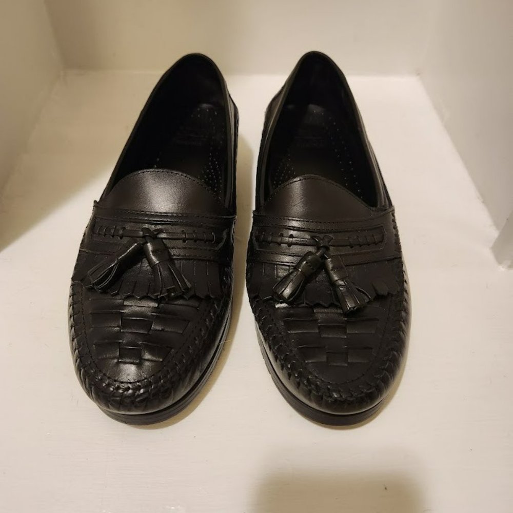 Nunn Bush Leather Loafer  Black Size 8 1/2